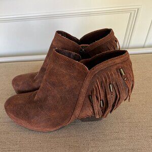 Brown Suede Boots